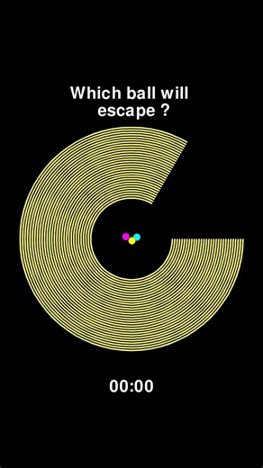 Which Ball Will Escape? A Python Simulation Experiment