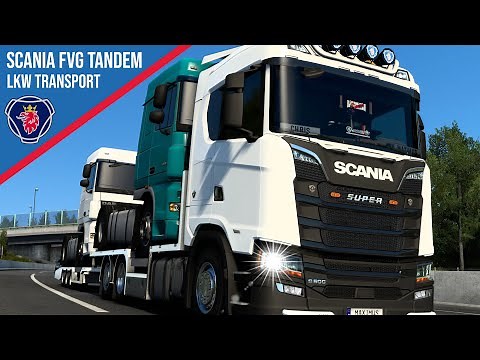 ETS2 SCANIA FVG TANDEM ★ LKW Transport [1794] EURO TRUCK SIMULATOR 2
