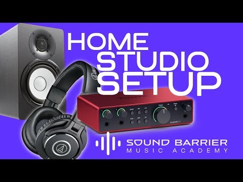 Everything You Need For A Basic Home Studio Setup- Part 1