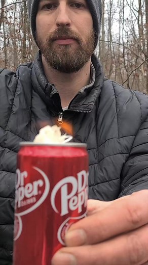 Replying to Pop can alcohol stove⧸lamp 🔥 #outdoors #fyp #survival #camping #bushcraft #foryou #diy #survivalskills #primitiveskills #survivaltip #survi#foryou | Woodsboundoutdoors