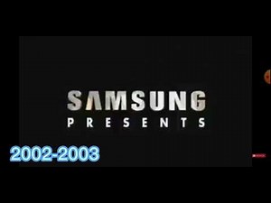 Samsung Logo History (2001-2009)