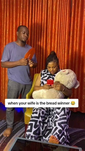 The wife is the bread winner 😂#couples #fyp #viralvideos #foryoupagе