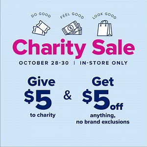 Charity Sale is back! Save big on your favorite designer brands (you know, the ones that rarely go on sale) and do some good in your community 💕 Get your ticket in store today to shop the sale early! See belk.com/charity for details. | Belk
