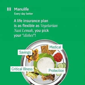 A good retirement plan keeps your health, finances and family safe while you enjoy your golden years. 🙌 Start with an insurance plan to protect all of the above! Be protected with a basic life insurance plan and add-on extra coverage to make your every day better. It’s like ordering Nasi Lemak with your favourite sides – just tambah only! You can #MakeTheChange today, drop us a message below to find out more. #ManulifeMalaysia #ManulifeEverydaybetter | Manulife Malaysia