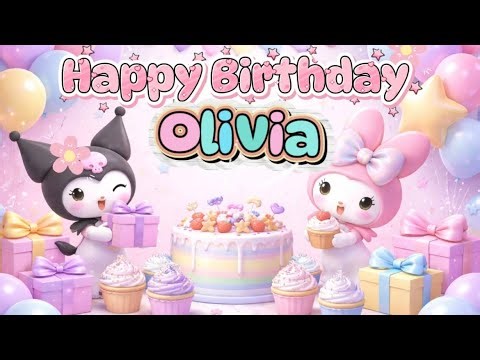 Happy Birthday Olivia