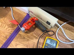 How to measure amperage and voltage with a line splitter