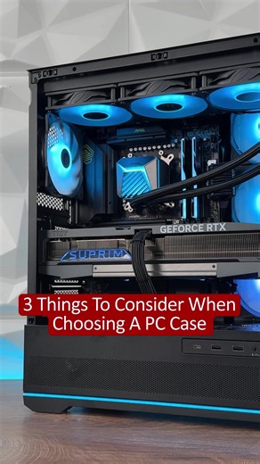 3 things you don’t want to miss when picking a PC case. ✅ Enough space for your PC parts ✅ Airflow to keep your system cool & stable ✅ Easy cable management for a smoother build Ready to build?  msi.gm/Yes-We_Build #YesWeBuild Credit: @pc.crazy | MSI Gaming | Facebook
