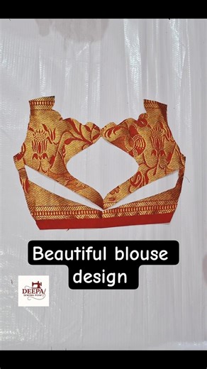 Beautiful neck design cutting trick #cuttingtips #trending #blousedesign #shorts