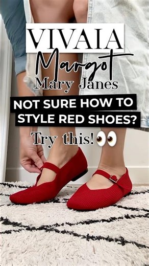 3 Ways to Style Ruby Red Mary Janes ❤️