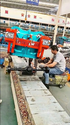 Electric Tricycle Assembly Process!