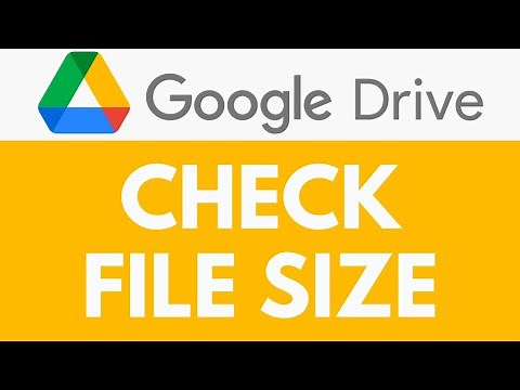 How To Check File Size in Google Drive | See File Size | Google Drive Tutorial