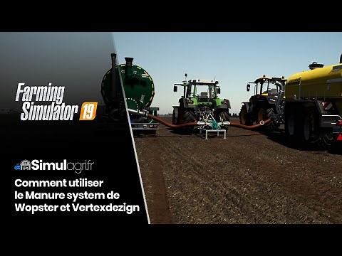 Manure System : gestion du lisier réelle sur Farming Simulator 19