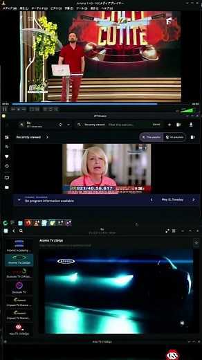 [CachyOS] I tried watching TV from all over the world on Linux! Hypnotix is ​​incredibly smooth.