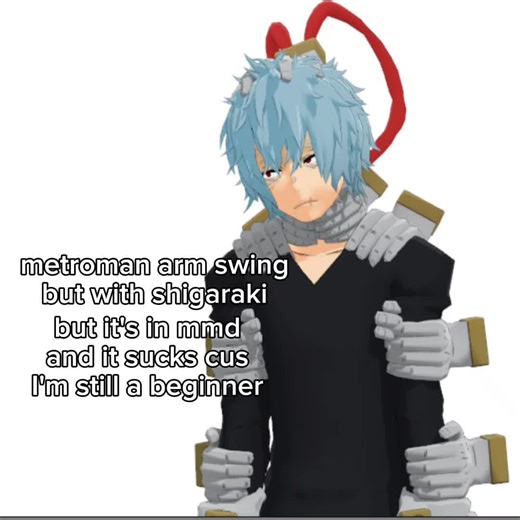 I'm learning how to animate in mmd aside from just making silly poses so that's fun THIS TOOK TWO FREAKING HOURS 🥀🥀 AND IT LOOKS SO BAD 🥀🥀🥀🥀 bruhtspmo // #bnha #mha #tomurashigaraki #animationmeme #mikumikudance