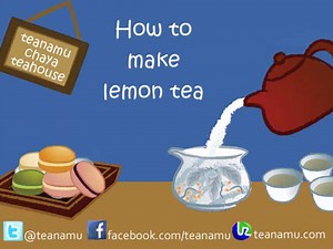 How To Make Lemon Tea (cold and hot brew)