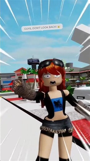 BACON doing the cute trend #roblox #subscribe