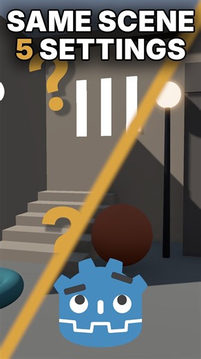 Why your Godot scene looks so bad (and tutorial how to fix it) #godot #indiedev