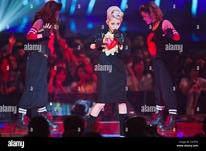 June 23, 2012, Chiba, Japan - Miliyah Kato performs on stage during the MTV Video Music Awards Japan event. (Photo by Christopher Jue/AFLO Stock Photo - Alamy
