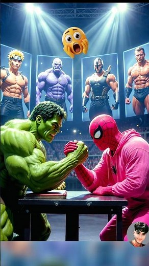 Spider-Man vs Hulk Final Moment 😳 | #spiderman #hulk #marvel #shorts #gym
