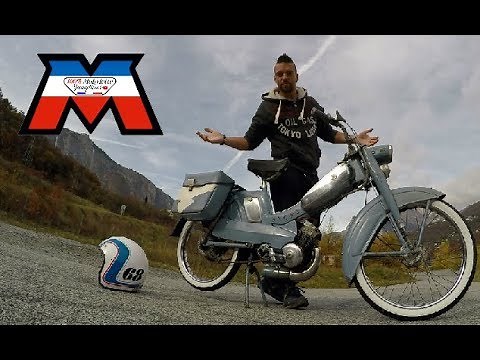 Test - Essais Motobécane AV85 - SNCF