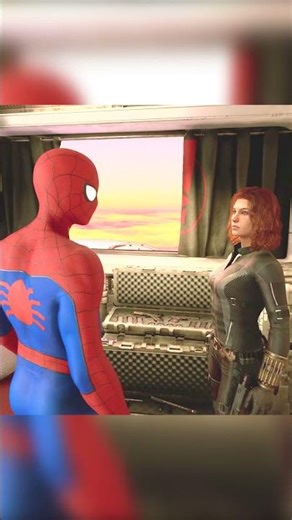 Spider-Man MEETS Black Widow😍