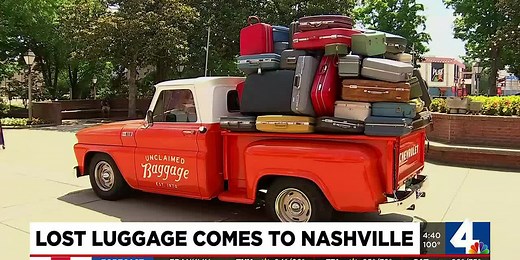 Unclaimed luggage gets second chance at life in Nashville