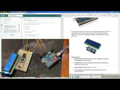 Arduino + PCF8574+ LCD: Una LCD con dos cables (Protocolo I2C con el adaptador PCF8574)