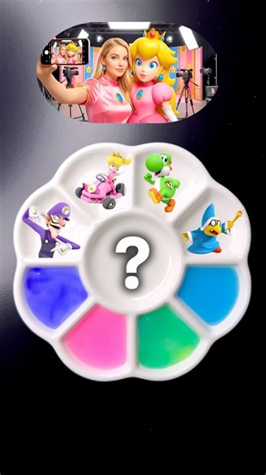 Super Mario Bros Color Mixing (Part 2) #supermario #colormixing #trend #satisfying