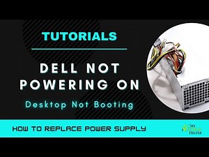 Dell XPS 8940 Not Powering Up and How to Replace a Dell Desktop Fan
