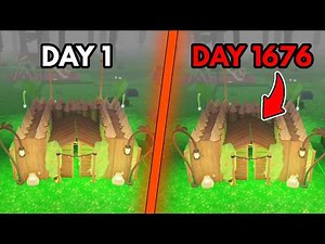 I Built The SMALLEST INFINITE DAYS AFK BASE in 99 Nights in the Forest 🔦