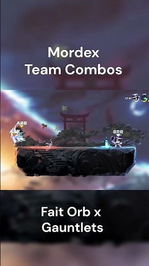 Nasty Mordex Team Combos #brawlhalla #games #gaming