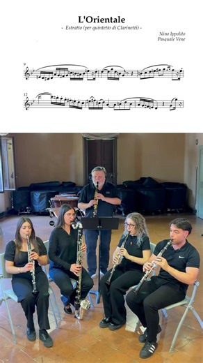 🎶 IPPOLITO/VENE L’Orientale (excerpt) Corrado Giuffredi, #clarinet