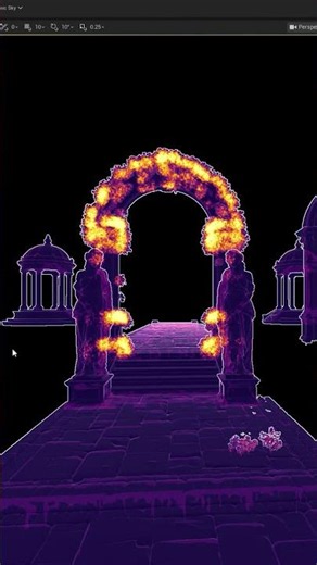 Nanite Voxelization in UE5 #ue5 #leveldesign #tutorial