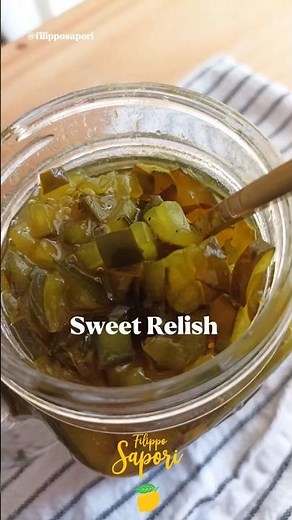 Sweet Relish #recipe #recipes
