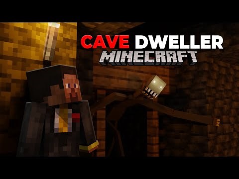 Surviving one of the most TERRIFYING Minecraft Mod…Cave Dweller