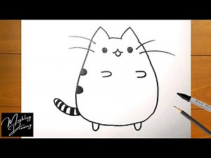How to Draw Pusheen The Cat