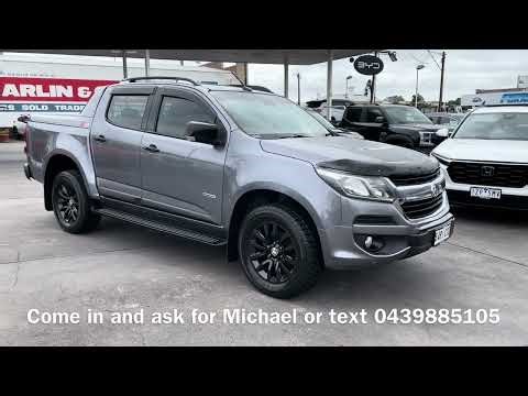 #35142 Holden Colorado Z71 2017 RG MY18 4X4 Dual Range