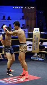 Thailand 🇹🇭 vs China 🇨🇳 at Rajadamnern Knockout! #muaythai #muaythaifighter | Muay Thai Authority