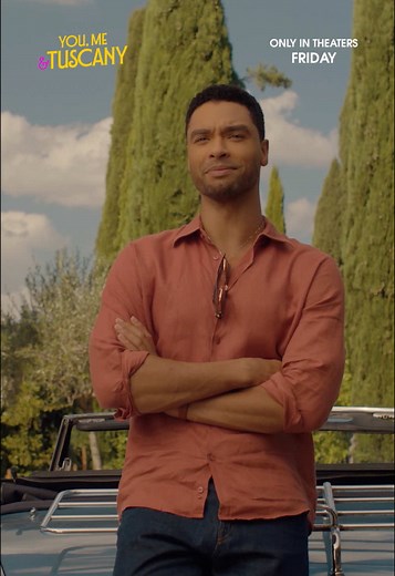 Come for the scenery, stay for the views 👀🔥 Tag who you're taking to the movies and get tickets to see You, Me & Tuscany only in theaters Friday!