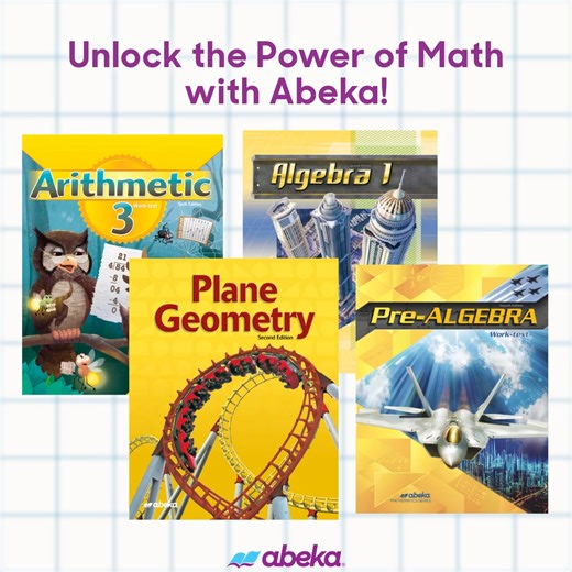 14 reactions | Did you know that April is Math Awareness Month? Discover how Abeka math curriculum benefits schools and enhances learning! Explore your options at https://brnw.ch/21wIXb5 | Abeka Christian School | Facebook