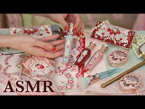 Unboxing the Most Beautiful Makeup Collection Ever?? 💝 (ASMR soft spoken)