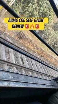 AIIMS CRE self given review 🔥| 22/Dec/2025 | #aiims #aiimsdelhi #shortsfeed