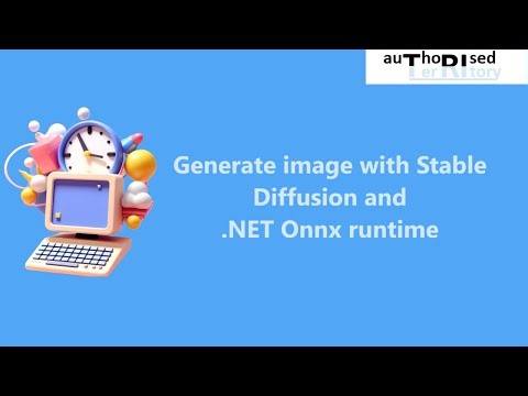 Generate image with Stable Diffusion and .NET Onnx runtime
