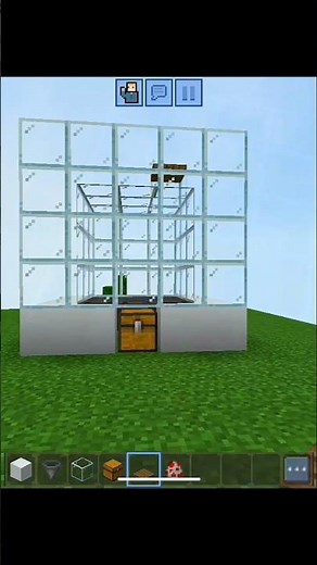 HOW TO MAKE EGG AUTO FARMING MACHINE IN CRAFTSMAN 🥚🐔 #minecraft #shorts