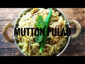 Mutton pulao recipe