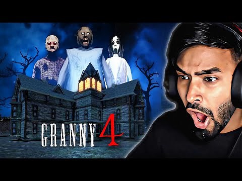 I ESCAPED GRANNY'S HOUSE - GRANNY 4 - TECHNO GAMERZ GRANNY