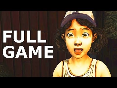 The Walking Dead Telltale Season 1 - Full Game & Ending (No Commentary) (All Cutscenes Full Movie)