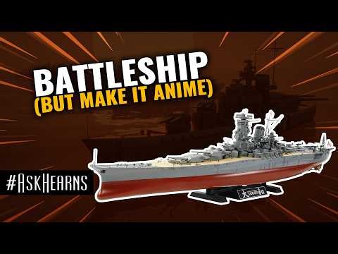 Yamato Battleship Model Kit Unboxing: The Anime Version | #askhearns
