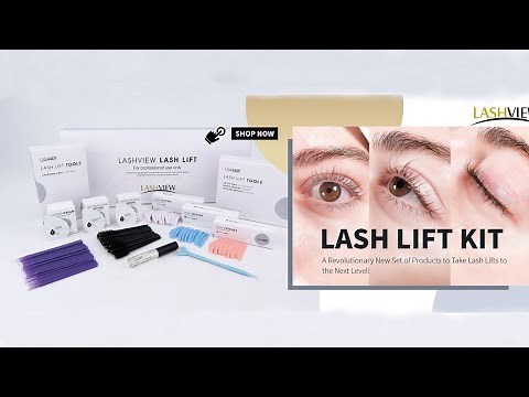 Getting a Lash Lift for the First Time| Eazy Step by LASHVIEW Lash Lift Kit Tutorial