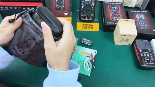 Watch ZOTEK ZT-300AB Bluetooth Digital Multimeter on Amazon Live